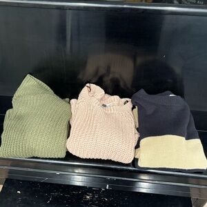 Knitwear sweater bundle all size Medium
